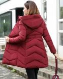 2022 New Fashion New Winter Jacket Women Parka Slim Long Hooded Thicken Coat Female Jacket Warm Cotton Padded Parka Outw