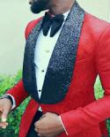 Tailor Made Burgundy Perfomance Tuxudo Best Man Trouser Suit Jacket For Wedding Men Suits Handsome Man Costume 3 Piece S