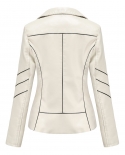 Women New Spring And Autumn Jacket Motorcycle Suit Leather Clothing