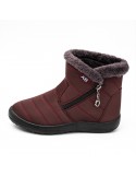 Warm Thickened Cold-proof Velvet Waterproof Snow Boots