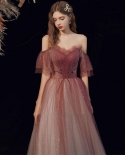 Banquet Evening Dress New Temperament Elegant Catwalk Show Costume Dress Skirt