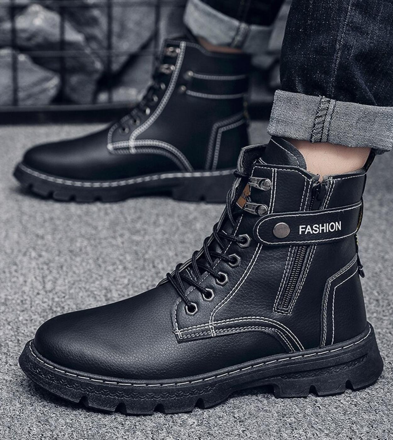Mens designer work boots clearance
