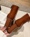 Women Boots 2023 Vintage Casual  Fashion  Boots For Women Elegant Bootsankle Boots