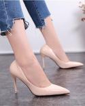 Hot Promotions Women Pumps Springautumn High Heels Pointed Toe Female Wedding Shoes  High Heel Shoes For Women X108wome