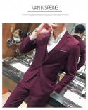 Autumn New Style Fashion Man British Style Handsome Suit For Wedding Young Mens Fashion Three Piece Setsuits