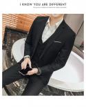 Autumn New Style Fashion Man British Style Handsome Suit For Wedding Young Mens Fashion Three Piece Setsuits