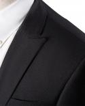 Tian Qiong Cheap Men Suit Latest Coat Pant Designs Slim Fit Mens Suits Formal Black Business Groom Wedding Suits For Me