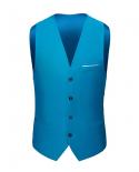 Mens Fashion Design Suit Vest Men Waistcoat Excellent Five Buttons Handmade Vest For Business Ceremony Wedding Men Suit