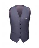 Mens Fashion Design Suit Vest Men Waistcoat Excellent Five Buttons Handmade Vest For Business Ceremony Wedding Men Suit