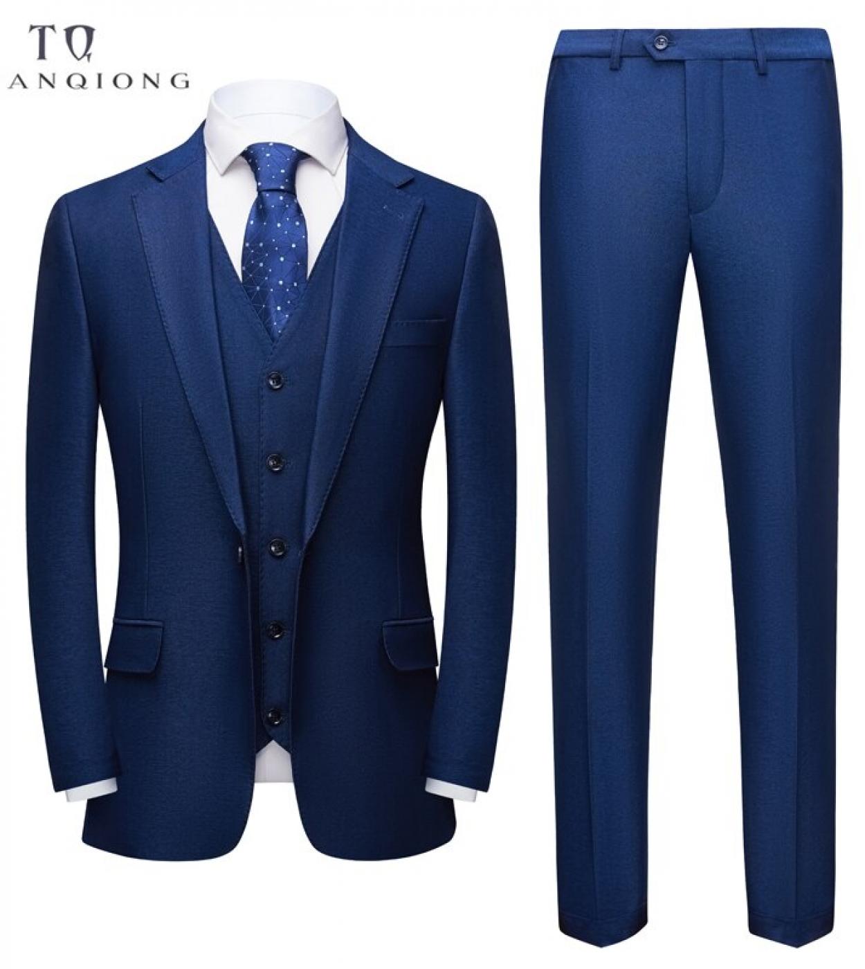 Tian Qiong 2022 New High Quality Solid Color Mens Casual Suit Mens Wedding Dresses Large Size Mens Formal Suit Suit  