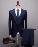 Nueva chaqueta pantalón chalecotraje de Boutique para hombre, conjuntos de trajes ajustados de negocios para hombre, vestido de
