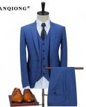 Tian Qiong High Quality Tailor Made Suits Men Suit Wedding Business Mens Clothing Suit Blazer Terno Masculino For Custo