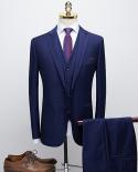 Tian Qiong Men Black Plaid Suits For Man Slim Fit 3 Piece Groom Wedding Suit Brand Clothing Mens Business Suits High Qua