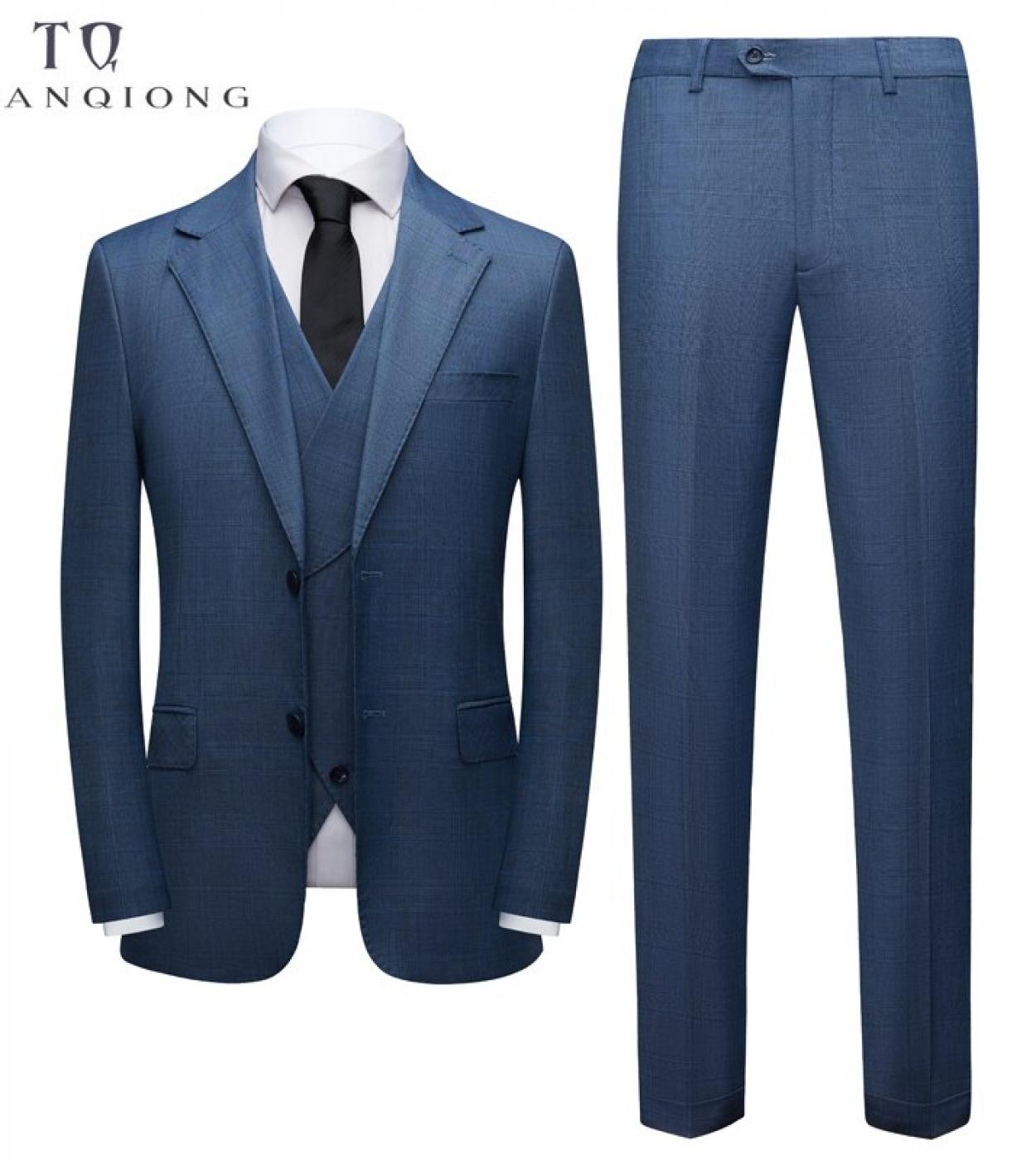 Tian Qiong 2022 New High Quality Mens Casual Suit Mens Wedding Dress Large Size Solid Color Mens Formal Suit S 6xl