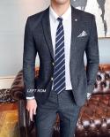 7xl 6xl  Jackets  Pants  Mens Slim Business Casual Suits Dress 2piece Set Male Wedding Groom Blazer Coat Trousers  Su