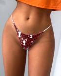  Bikini Bottoms 2022 New Low Waist Women Swimwear Thong Swimsuit Bathing Pants Summer Brazilian Swim Trunks Beachwear L5