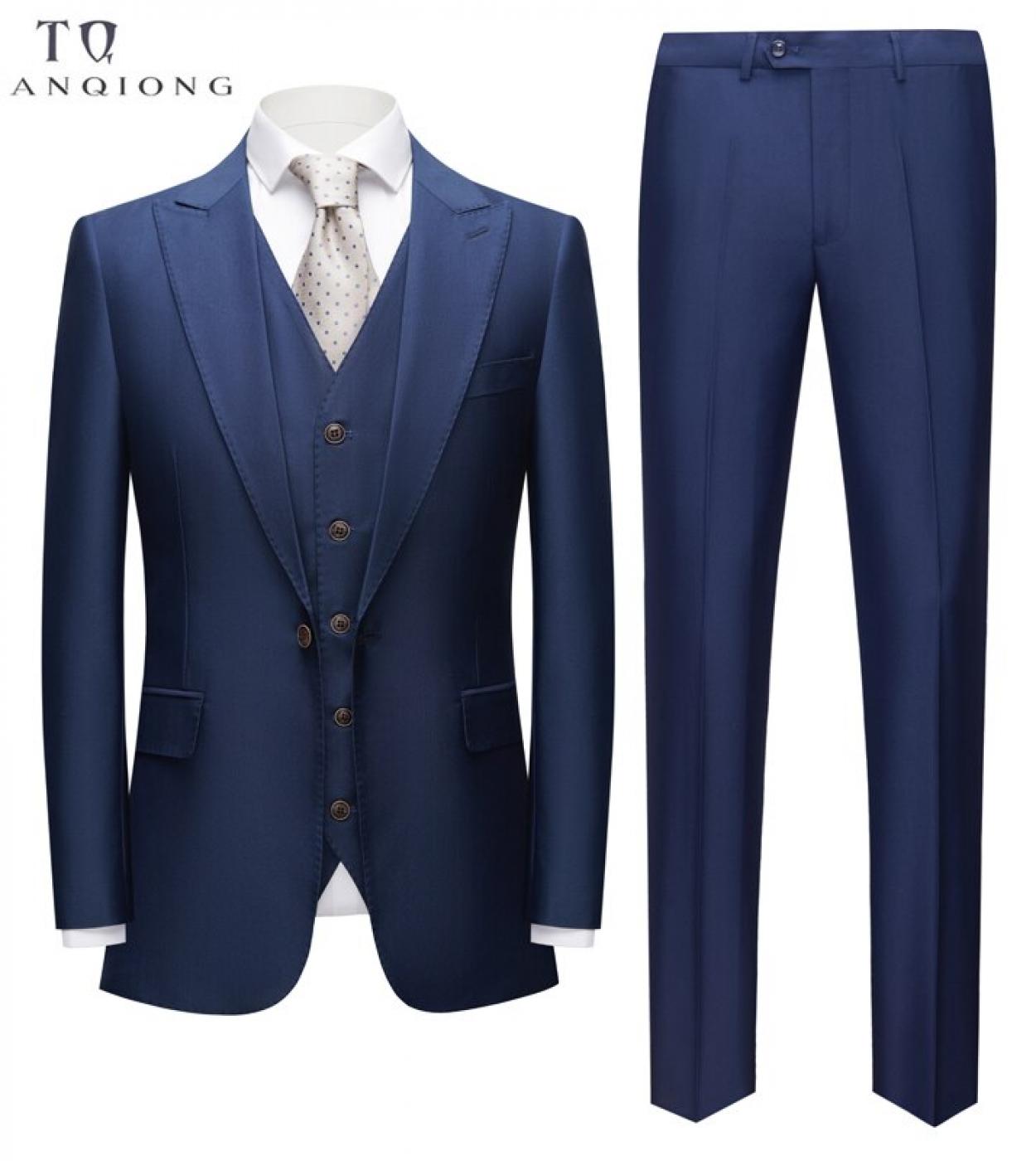 Tian Qiong 2022 New High Quality Solid Color Mens Casual Suit Mens Wedding Dresses Large Size Mens Formal Suit Suit  