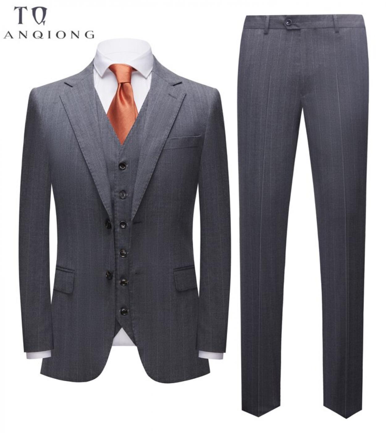 Tian Qiong 2022 New High Quality Striped Mens Casual Suit Mens Wedding Dresses Large Size Mens Formal Suit Suit S 6xl