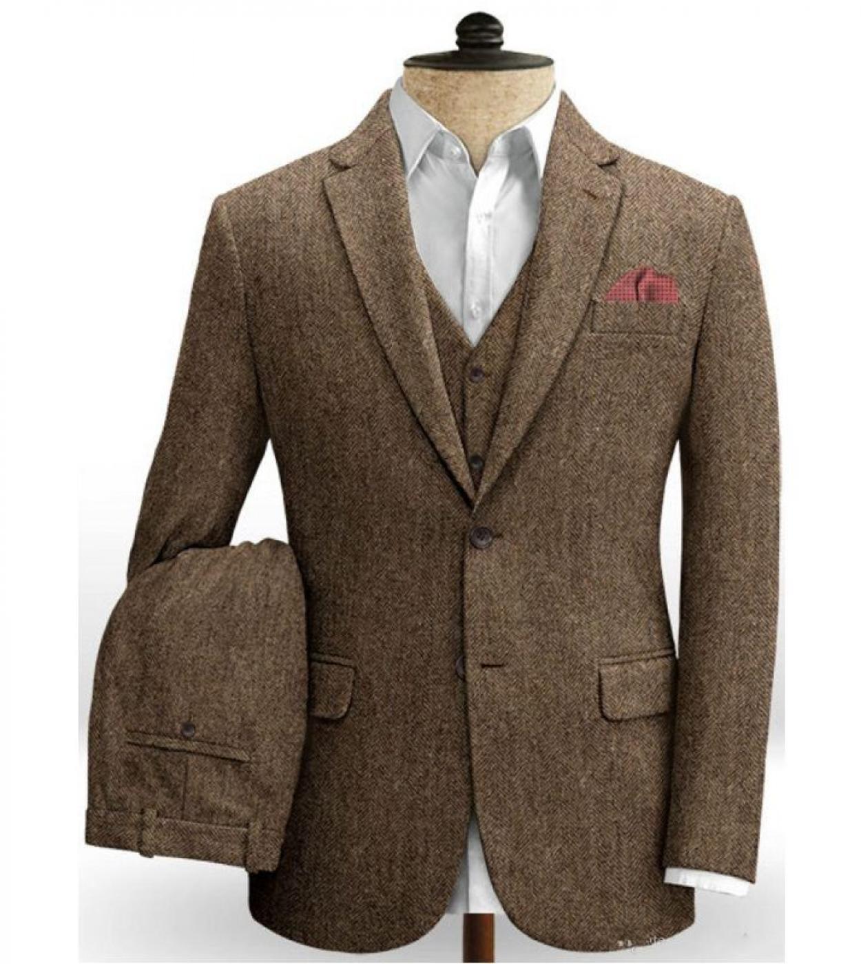 Costume tweed 2025 homme