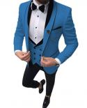 Yellow Mens Suit Slim Fit 3 Piece Prom Tuxedos Shawl Lapel Double Breasted Vest Tuxedos Blazer Wedding Party jacketve