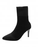 Women Sock Boots  Knitting Stretch Boots High Heels Shoes Female Thin Heel Ankle Botas Zapatos Mujer Primavera Verano 20