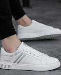 White Vulcanized Sneakers Boys Cheap Flat Comfortable Shoes Men Autumn Spring 2022 Fashion Sneakers  Shoes Men Sneakers