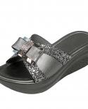 2022 Summer Womens Fashion Slippers Women Fashion Platform High Heel Female Flipflop Shoes Comfortable Wedge Sandals  W