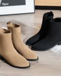 2022 New  Women Boots Ankle High Heel Shoes Woman Stretch Fabric Knee High Pointed Socks Shoes Brand Shoes Woman