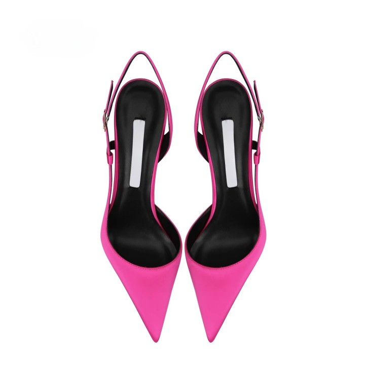  And  Style Oneword Buckle Sandals Womens 2026 New Thin Heel Bag Head  Sandals