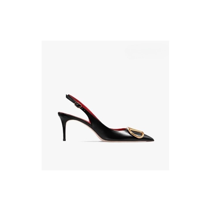 Fahion Slingback Black Comfortable Women Summer Shoes Very High Heel Sandals 2026 Tre