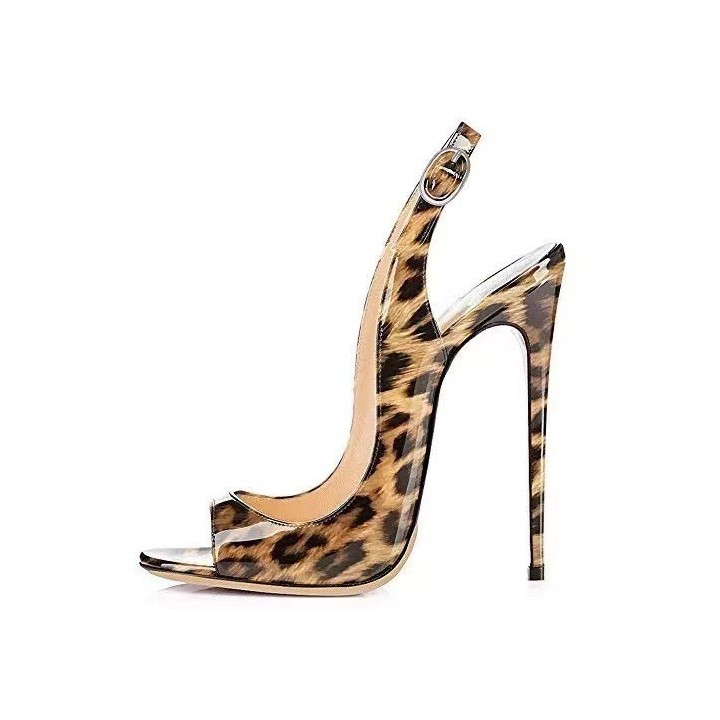 New Fish Mouth Gradient High Heel Sandals For Women With Thin Heels, Shallow Mouth, O