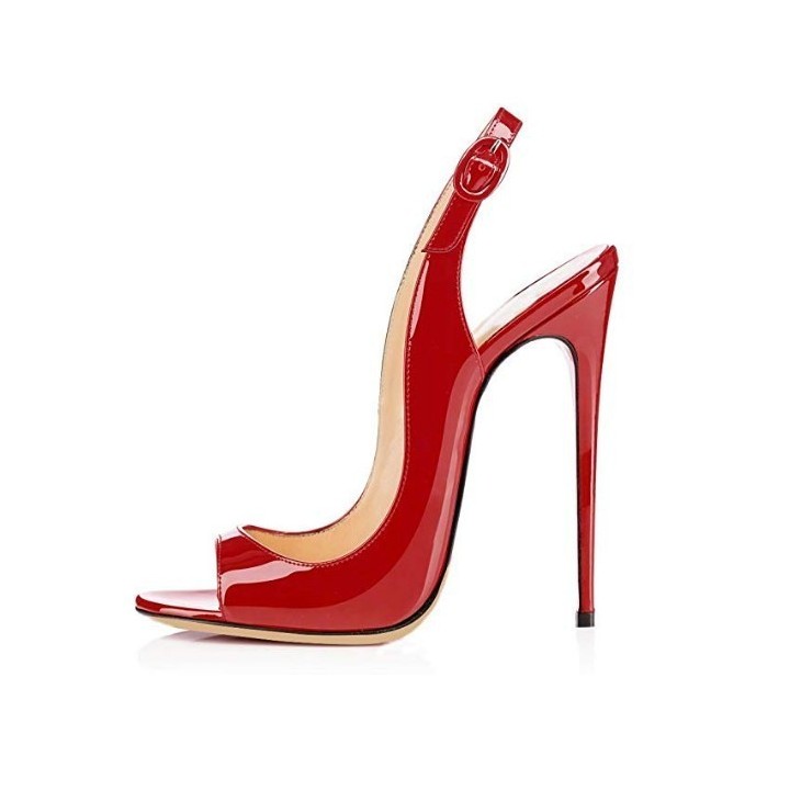 New Fish Mouth Gradient High Heel Sandals For Women With Thin Heels, Shallow Mouth, O