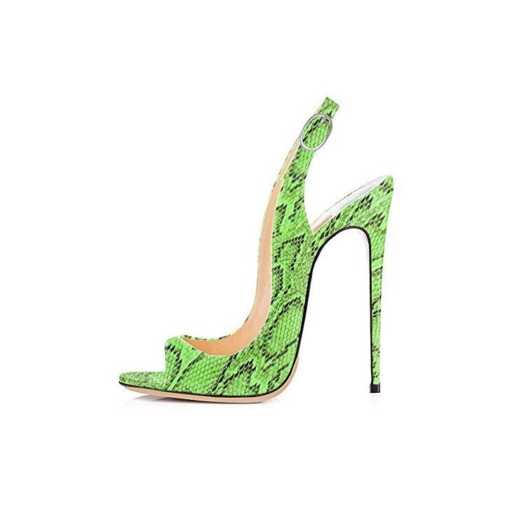 New Fish Mouth Gradient High Heel Sandals For Women With Thin Heels, Shallow Mouth, O