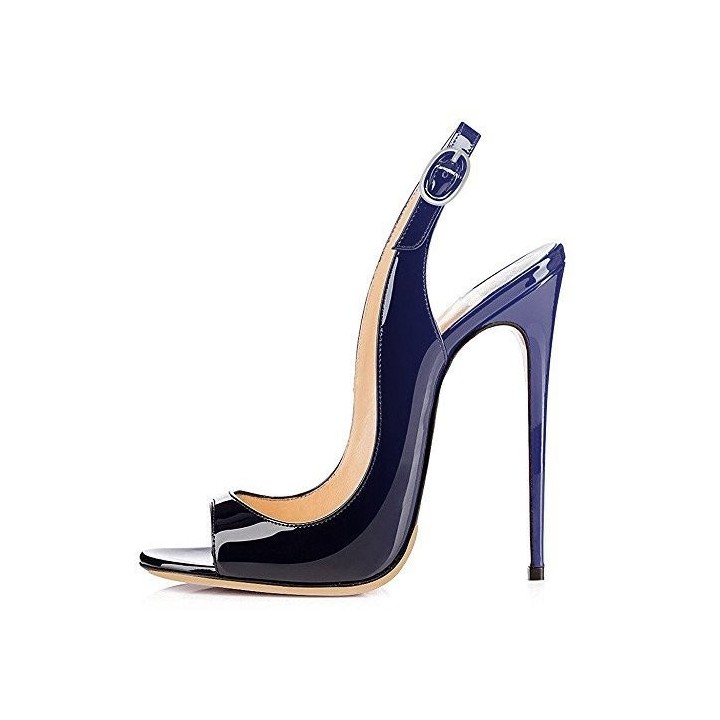 New Fish Mouth Gradient High Heel Sandals For Women With Thin Heels, Shallow Mouth, O