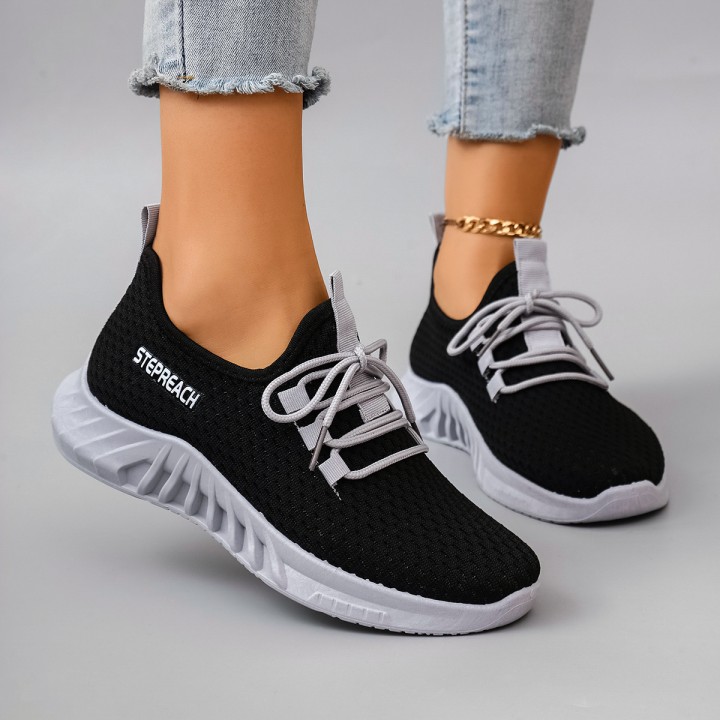 Womens Summer Breathable Mesh Flat Shoes, Womens Shoes, Casual Sneakers Shoes, Clea