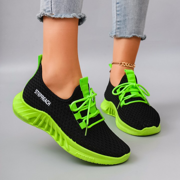 Womens Summer Breathable Mesh Flat Shoes, Womens Shoes, Casual Sneakers Shoes, Clea