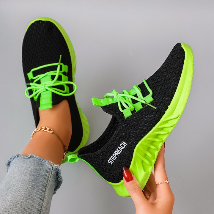 Womens Summer Breathable Mesh Flat Shoes, Womens Shoes, Casual Sneakers Shoes, Clea