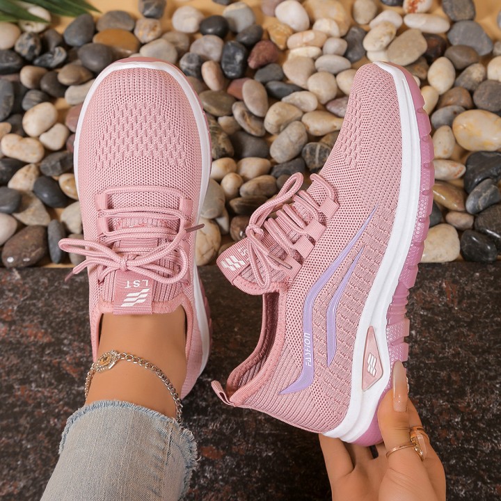 Womens Shoes, Soft Soles, Not Tired Feet,summer Sneakers Platform Shoes, Flying Weav