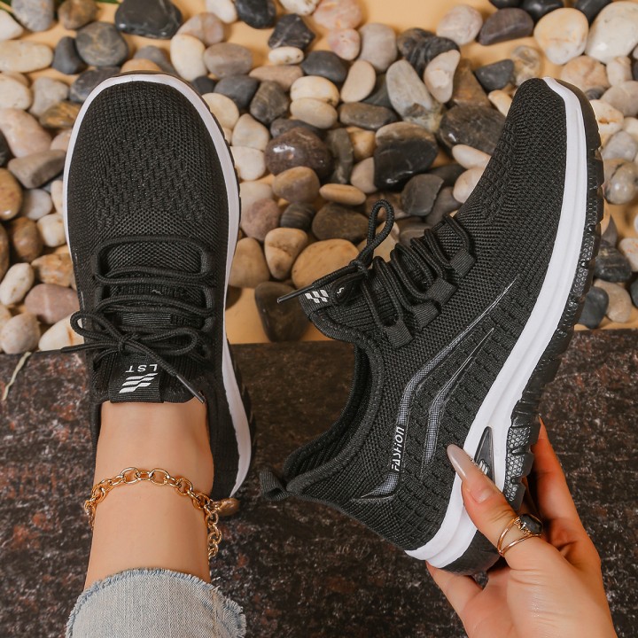 Womens Shoes, Soft Soles, Not Tired Feet,summer Sneakers Platform Shoes, Flying Weav