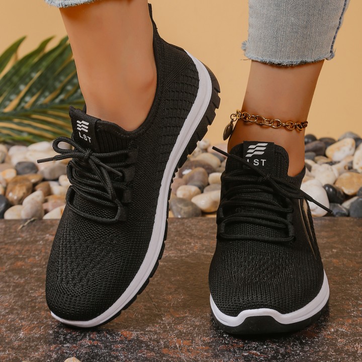 Womens Shoes, Soft Soles, Not Tired Feet,summer Sneakers Platform Shoes, Flying Weav