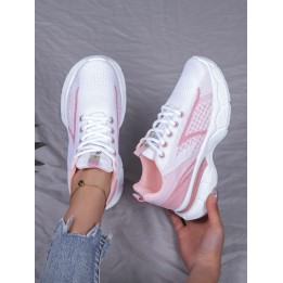 Spring New Womens Sports Shoes, Fashionable, Breathable, Lightweight, Nonslip, Wearr