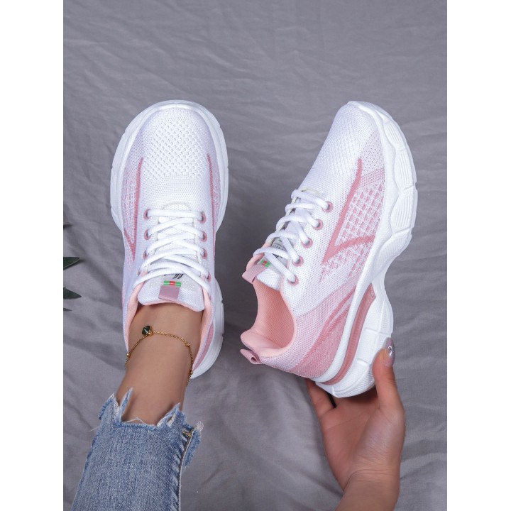 Spring New Womens Sports Shoes, Fashionable, Breathable, Lightweight, Nonslip, Wearr