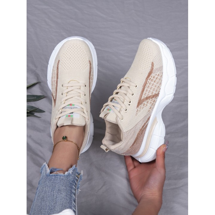 Spring New Womens Sports Shoes, Fashionable, Breathable, Lightweight, Nonslip, Wearr