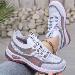 Women Sneakers 2025 New Spring Autumn Brand Luxury Vulcanize Shoes Casual Footwear Za