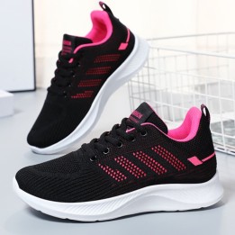 Litfun Womens Casual Sports Shoes Fashion Female Soft Bottom Sneakers Breathable Mes