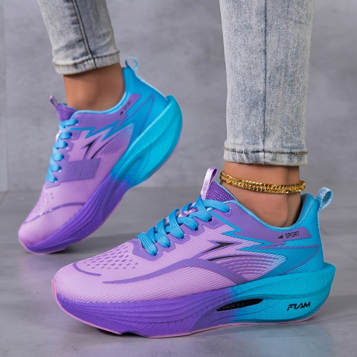 Women Sneakers Shoes Breathable Lightweight Running Shoes Non Slip Wear Resistant Com