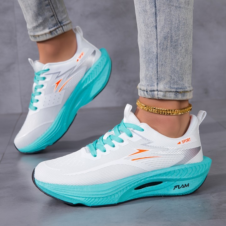 Women Sneakers Shoes Breathable Lightweight Running Shoes Non Slip Wear Resistant Com