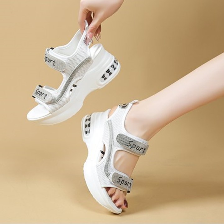 Summer New Round Toe Thick Sole Comfortable Casual Sandals Fashionable And Elegant  H