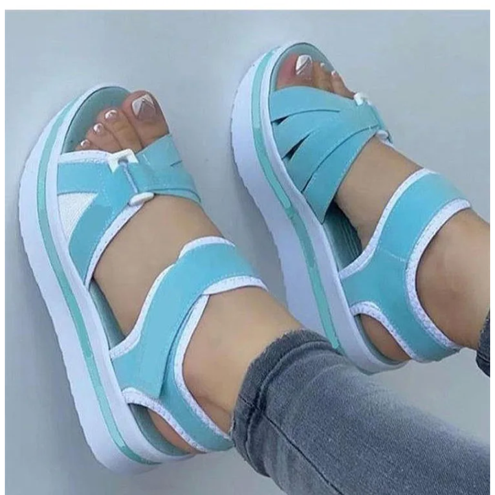 Womens Wedges Platform Sandals Summer 2024 New Woman Fashion Casual Sandals Heeled S