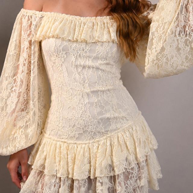 Linen Blend Long Dress